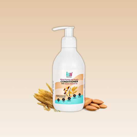 Wheat Protein and Keratin Conditioner with Sweet Almond Oil