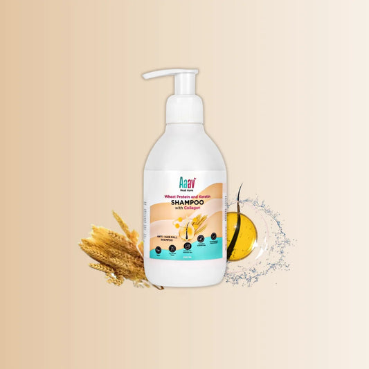 Wheat Protein and Keratin Shampoo with Collagen