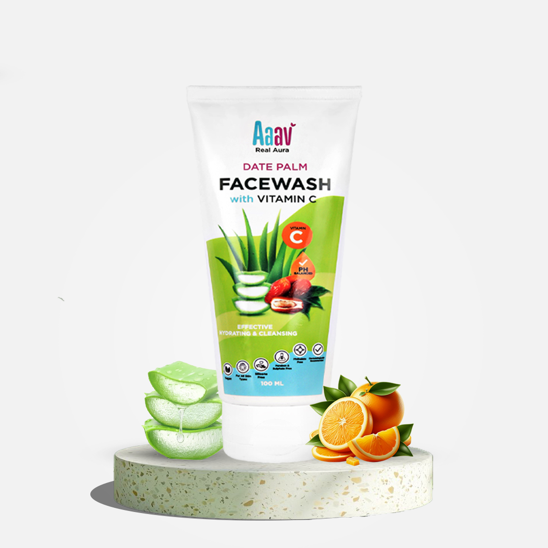 Date Palm Facewash with Vitamin C (Pack of 3)